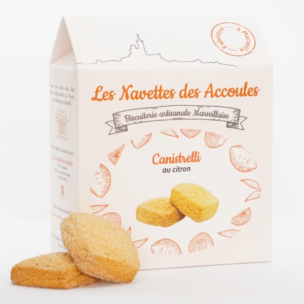 Canistrelli Citron - boite cartonnée