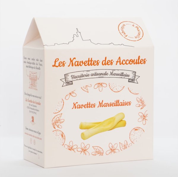 Navettes Marseillaises - boite cartonnée 500g